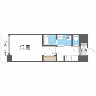 silus美章園【9階】の間取り