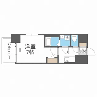 S-FORT大正リヴィエール【12階】の間取り