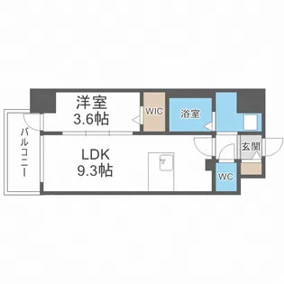 ファステート難波グランプリ【3階】の間取り