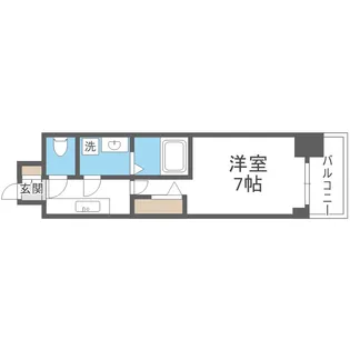 ファステート難波グランプリ【2階】の間取り