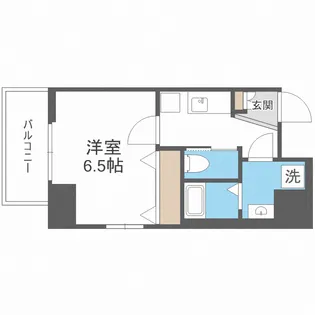 アドバンス西梅田ジェイス【9階】の間取り