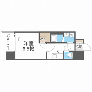 エスプレイス大阪城サウスコンフォート【12階】の間取り