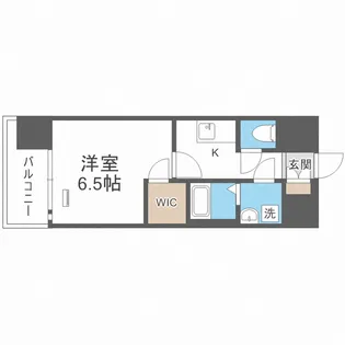 エスプレイス大阪城サウスコンフォート【4階】の間取り