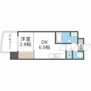 セレニテ日本橋プリエ【15階】の間取り