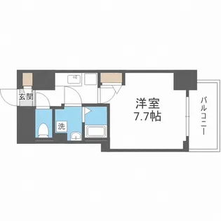 エグゼ堺筋本町【3階】の間取り