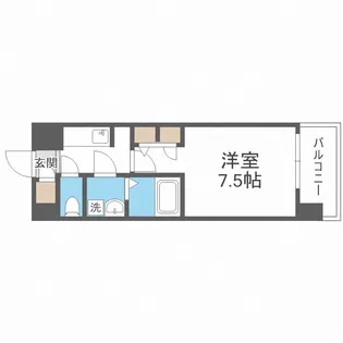 S-RESIDENCE福島grande【4階】の間取り