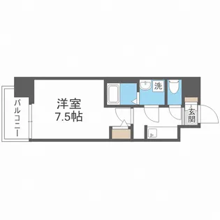 S-RESIDENCE福島grande【6階】の間取り