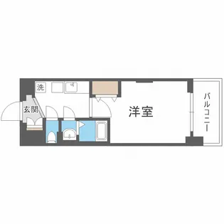 Luxe新大阪α【3階】の間取り