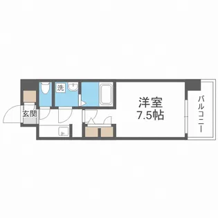 S-RESIDENCE福島grande【10階】の間取り
