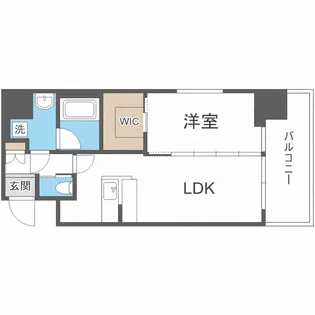La Douceur天満【9階】の間取り