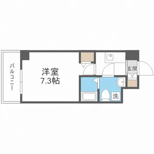 エグゼ新大阪南【9階】の間取り