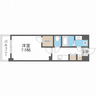 フォーリアライズ大阪ウエストベイ【3階】の間取り