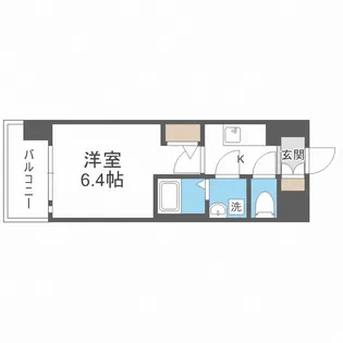 エスリードTENROKU【9階】の間取り