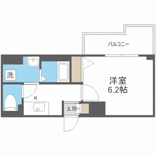 Dimus新大阪【8階】の間取り