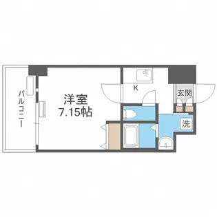 JPレジデンス大阪城東3【6階】の間取り