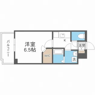 エスリード大阪上本町レジェーロ【10階】の間取り