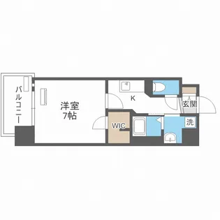 スワンズシティ大阪城北詰【3階】の間取り