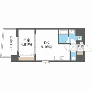 シェリロ神山 【2階】の間取り