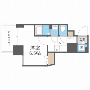 エスリード新大阪ザ・マーク【14階】の間取り