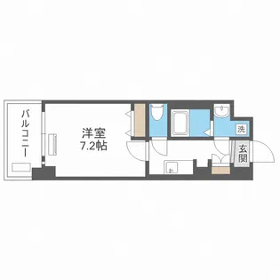 レオンコンフォート天神橋【3階】の間取り