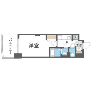 Luxe淡路Ⅱ【3階】の間取り