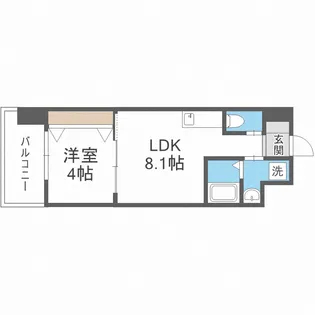 FDS PREX【15階】の間取り