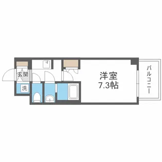 サムティ姫島FELICETO【12階】の間取り