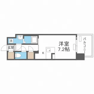 レジュールアッシュ桜宮リバーコート【11階】の間取り