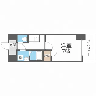 La Douceur西天満【5階】の間取り