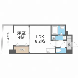 セレニテ京橋クレア【10階】の間取り
