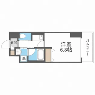 プレジオ都島本通【3階】の間取り