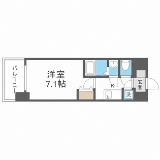 セレニテ京橋クレア【8階】の間取り