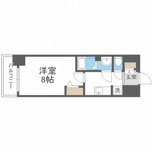 PHOENIX新大阪【2階】の間取り