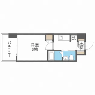 ラクラス阿倍野元町【10階】の間取り