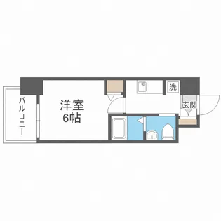 ラクラス阿倍野元町【10階】の間取り