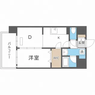 エステムプラザ阿倍野アイリード【2階】の間取り