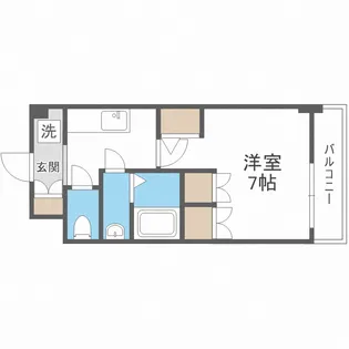 アルティザ淡路駅東【13階】の間取り