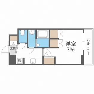 アルティザ淡路駅東【2階】の間取り