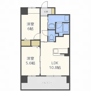 ベルウッド加島Ⅴ【3階】の間取り