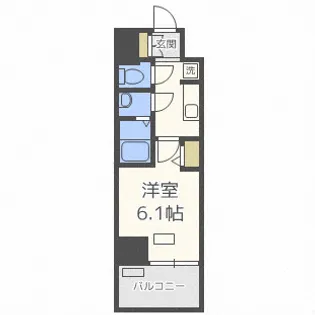 ファステート大阪ドームライズ【2階】の間取り