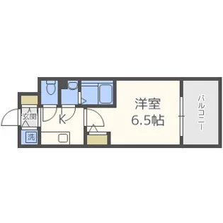 エスリード京橋桜ノ宮公園【10階】の間取り