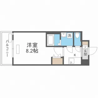 ララプレイス大阪ウエストゲート【3階】の間取り