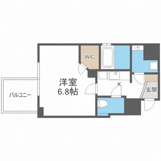 SOAR城東蒲生【2階】の間取り