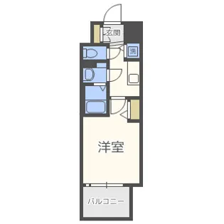 レオンコンフォート都島【5階】の間取り