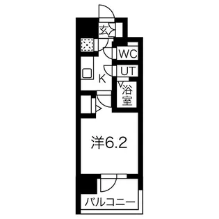 ファーストフィオーレ天王寺筆ヶ崎EYE【9階】の間取り