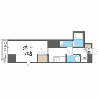 L-IDEA MINAMIHORIE【2階】の間取り
