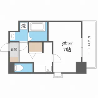 L-IDEA MINAMIHORIE【8階】の間取り