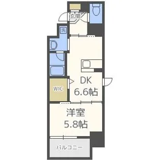 アザレア梅田【4階】の間取り
