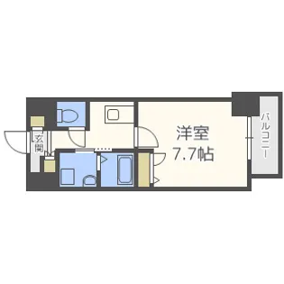 LA DOUCEUR梅田EAST【14階】の間取り