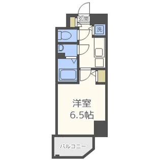 エスリード難波セントラル【7階】の間取り